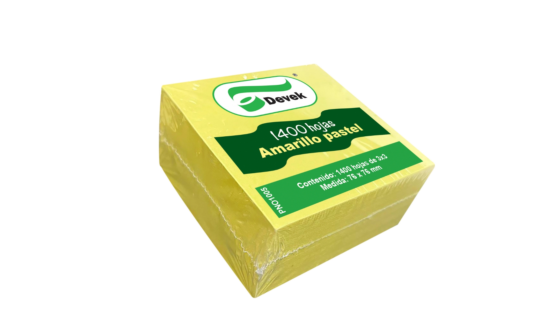 Bloc Notas Adhesivas Amarillo