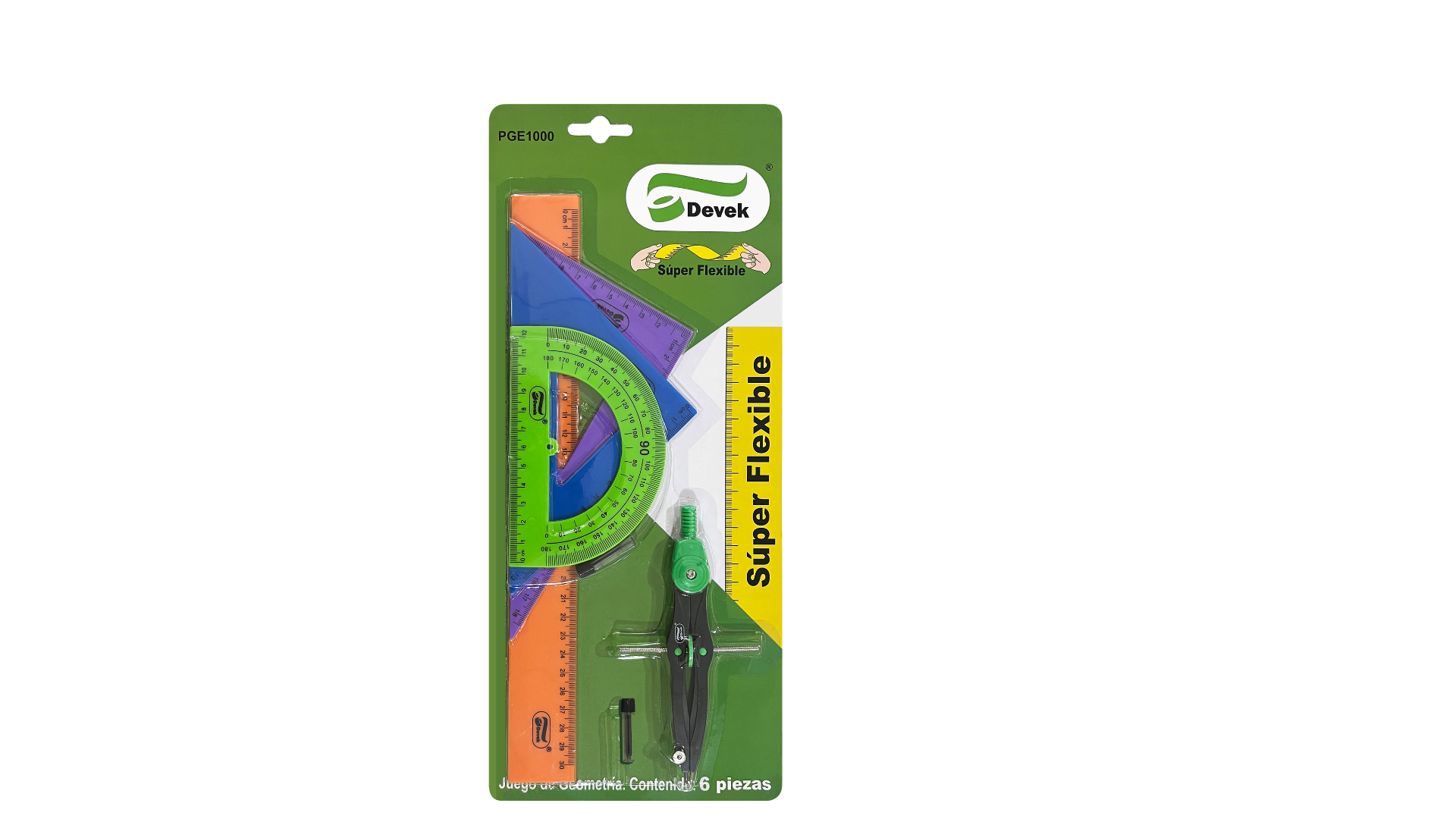 Juego de Geometría Súper Flexible