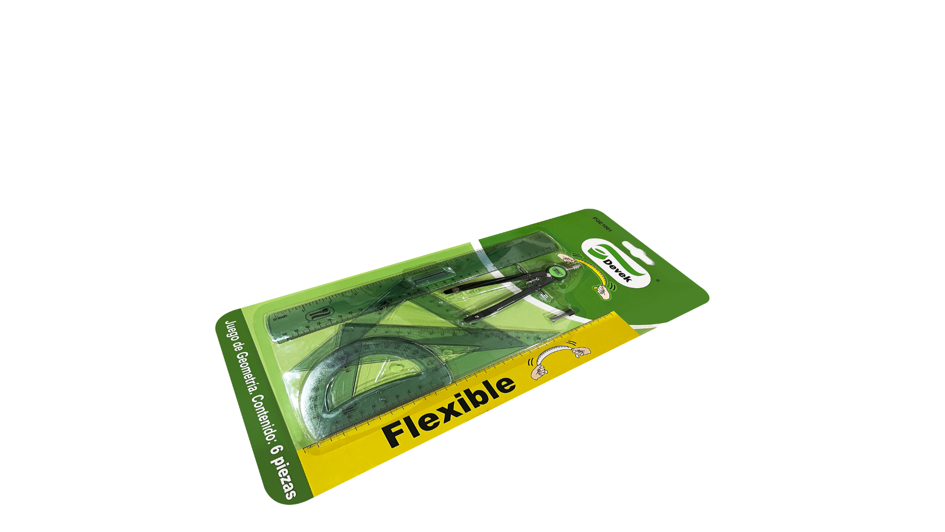 Juego de Geometría Flexible 6 pzas